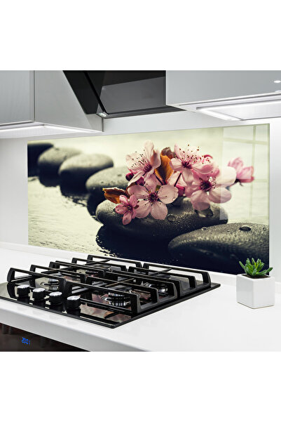 Arthub Panou Sticla Bucatarie, Protectie aragaz, Termorezistent, Feng-shui, H...