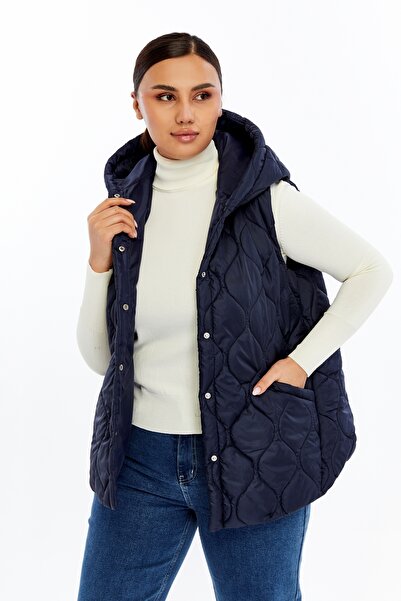 sehatex Short Quilted Hooded Vest