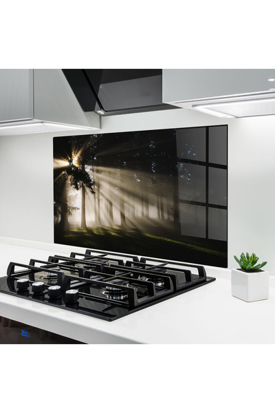 Arthub Panou Sticla Bucatarie, Protectie aragaz, Termorezistent, Peisaje, For...