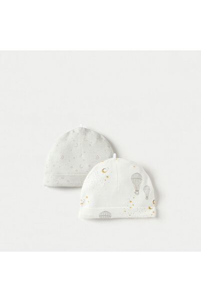 Juniors قبعة بيني مطبوعة - مجموعة من قطعتين