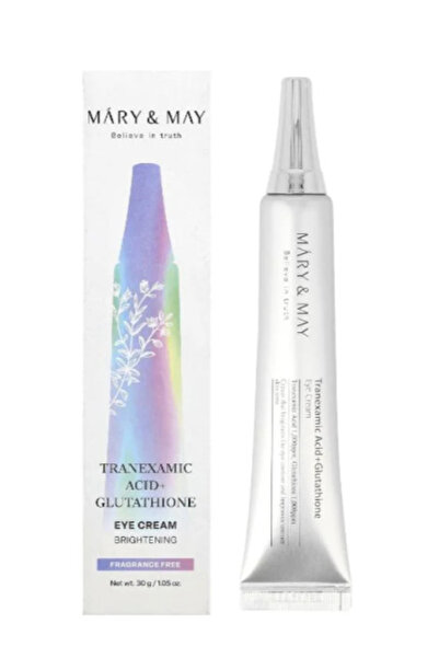 M&L Beauty كريم للعينين يحتوي على حمض الترانيكساميك والجلوتاثيون لتفتيح الهالات السوداء وترطيب منطقة العين، 30 غرام