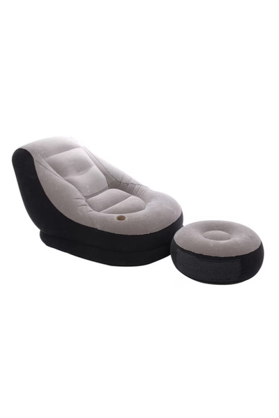 OEM Inflatable Armchair 2in1 Chaise Lounge Type with Stool Included 130x99x76 cm