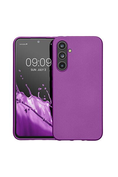 KWmobile Case for Samsung Galaxy A54 5G, Purple, Silicone, 60797.24
