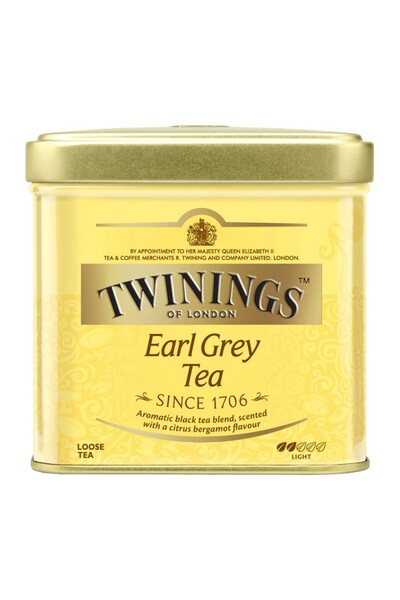 Twinings Ceai Negru Earl Grey Cutie Metal 100G