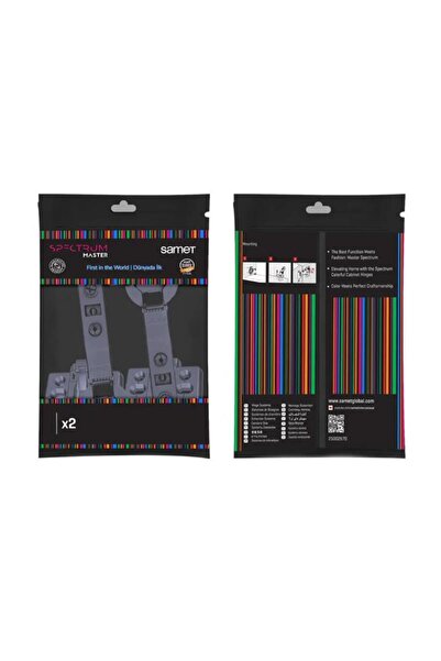 SAMET Master Brake Flat Hinge Anthracite 2-Pack