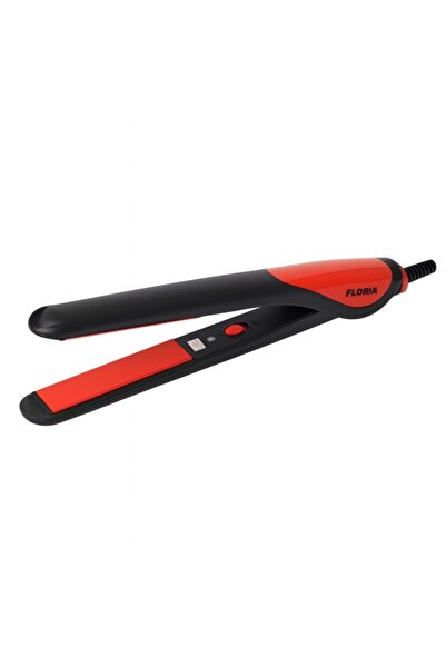 Floria ZLN 8991 Hair Straightener 25 W Ceramic Antistatic Red/Black