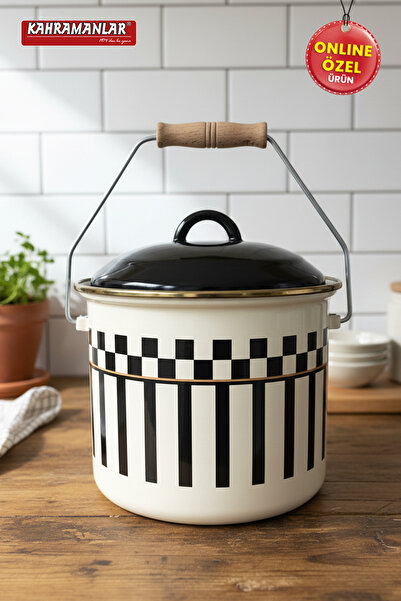 Kahramanlar Prime cream enamel bakraç 20 cm