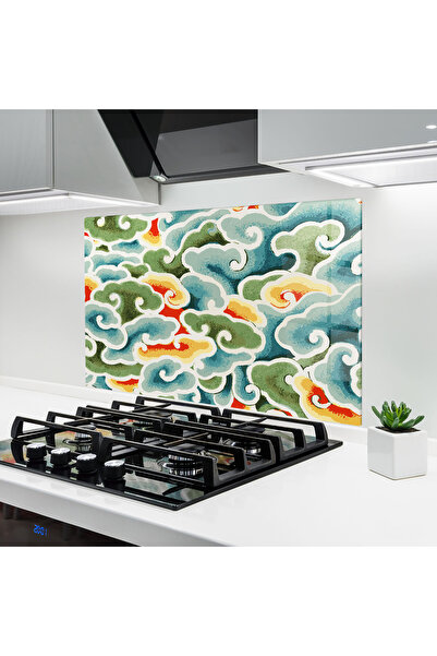 Arthub Panou Sticla Bucatarie, Protectie aragaz, Termorezistent, Peisaje, Gre...