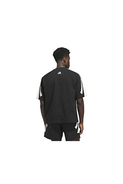 adidas Ss Sweat Unisex Basketball T-Shirt Jx5592 Black