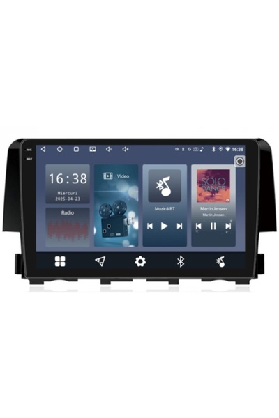Piloton Navigație dedicată pentru Honda Civic 10 (2015-2021) 9 inch 2GB RAM 3...