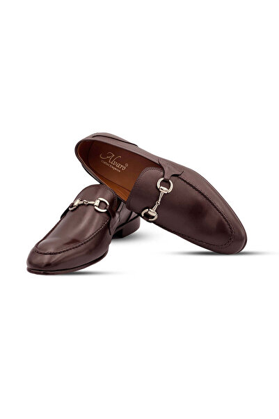 Alvaro Milano Leather Horsebit Loafer