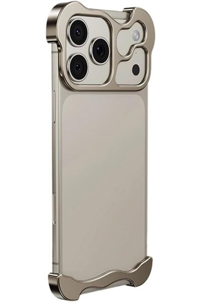 Arabest جراب هاتف 17 Pro Max: تصميم معدني بسيط، وحماية للزوايا والكاميرا وتبد...