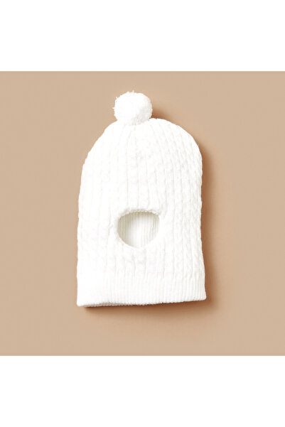 Juniors قبعة قرد محبوكة بالكابل