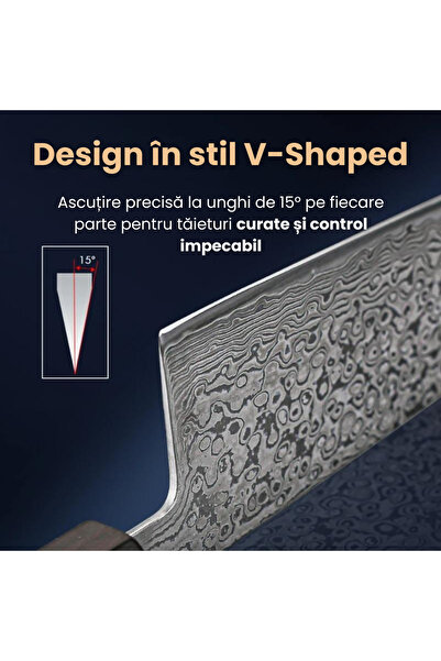 NEOSOR Professional Japanese Chef Knife 9inch, 73 Layers Damascus Steel, Ebony Handle, 60±2 HRC