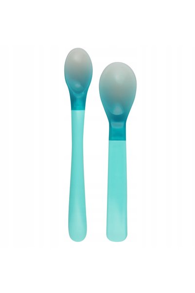 Canpol babies Set 2 lingurite termice, cu modificarea culorii, Magic Spoon 9/581, Turcoaz