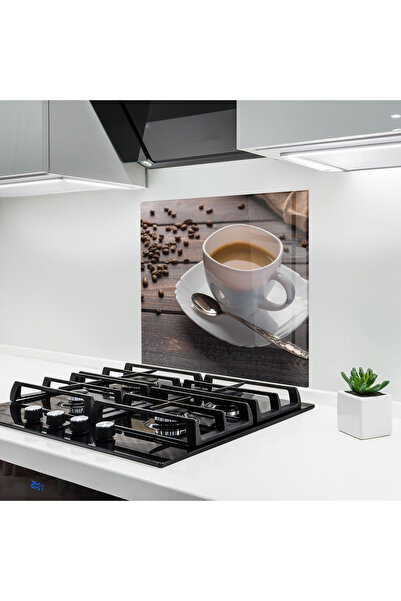 Arthub Panou Sticla Bucatarie, Protectie aragaz, Termorezistent, Alimente, Ar...