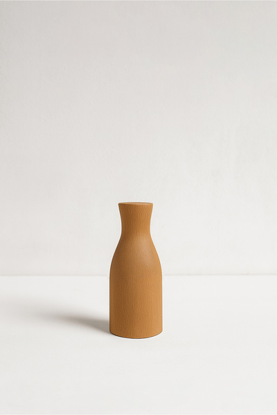 HOMİNG Handmade Wooden Mini Vase 15 cm 242374