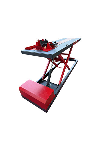 dorf 1 Ton Hidrolik Otomatik Kilitli Motosiklet Lifti Motosiklet Kaldırma Lifti