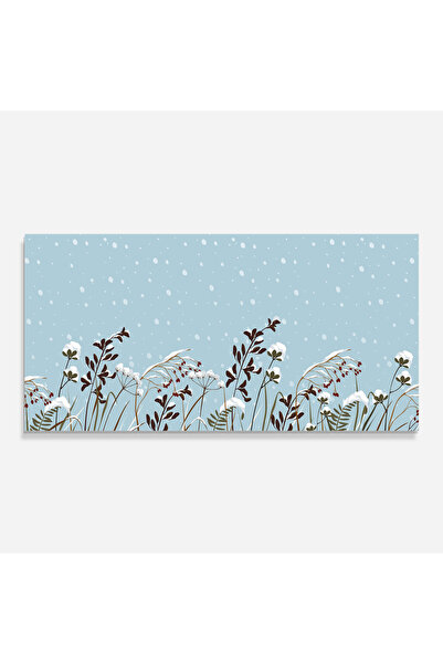 Arthub Panou Sticla Bucatarie, Protectie aragaz, Termorezistent, Peisaje, Snow Plants