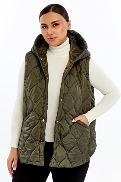 sehatex Short Quilted Hooded Vest