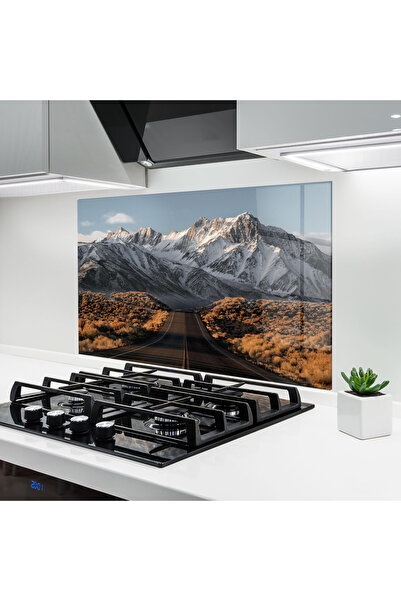 Arthub Panou Sticla Bucatarie, Protectie aragaz, Termorezistent, Peisaje, Aut...