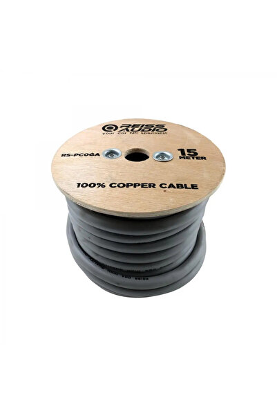 REISS AUDIO Deniz Sound Garage 0 GA Amfi Güç Kablosu %100 Bakır RS-SC0GA Kali...