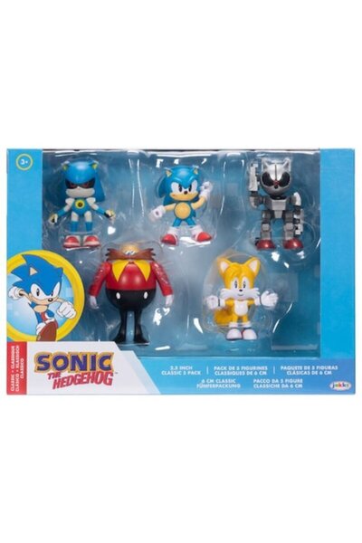 Jakks Pacific Sonic The Hedgehog 5-Pack Figure Set