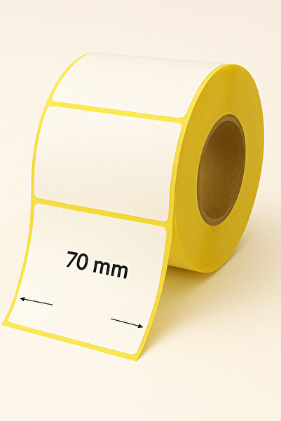 Blue Label Θερμική ετικέτα 70x70 |   Ετικέτα γραμμωτού κώδικα σε ρολό |   500...