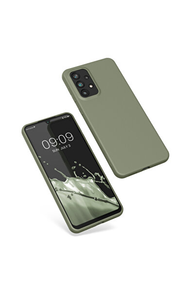 KWmobile Case for Samsung Galaxy A33 5G, Light Green, Silicone, KWM000015FQ015C