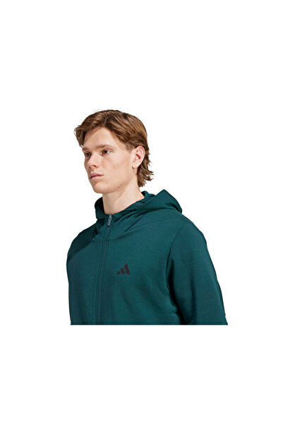 adidas D4T Full-Zip Ho Men's Casual Jacket Jx0691 Green