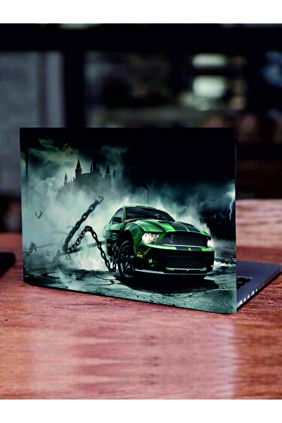 tasarı marketi Araba Tasarımlı Defter Tablet Laptop Pc Macbook Üzerine Kaplam...