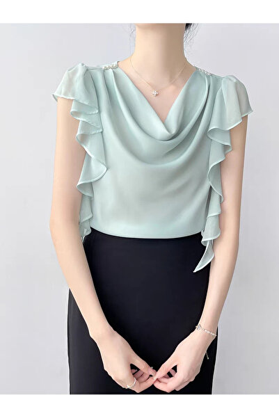 1way Sleeveless summer blouse