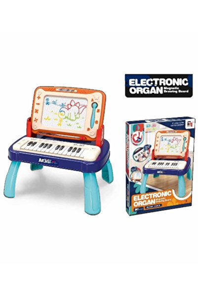 OEM Piano and Magnetic Educational Drawing Board Set, 37 x 46 x 5 cm, Multicolor, 3 years+