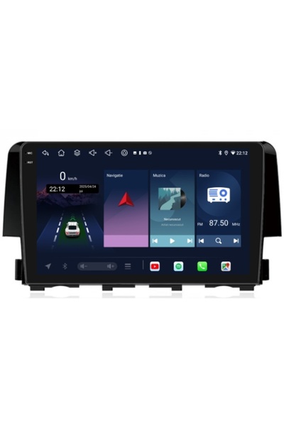 Piloton Navigație dedicată pentru Honda Civic 10 (2015-2021) 9 inch, 6 GB RAM...