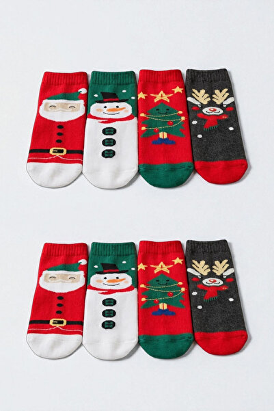 Ollero 8 Pairs Seamless Children's Thick Terry Socks