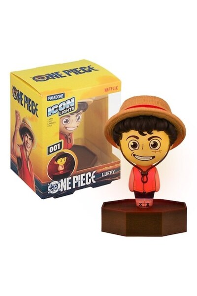 ONE PİECE Нощна лампа с икона на Луфи