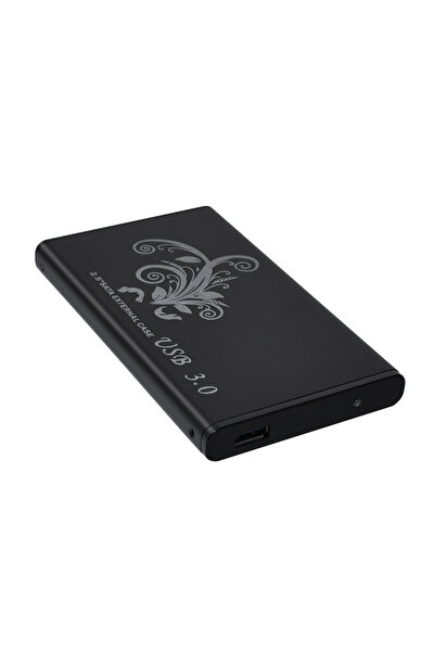 OEM Carcasa Rack Extern HDD/SSD 2.5", USB 3.0, carcasa metalic, negru