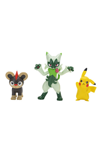 Pokemon Battle 3'lü Figür Seti PKW4087