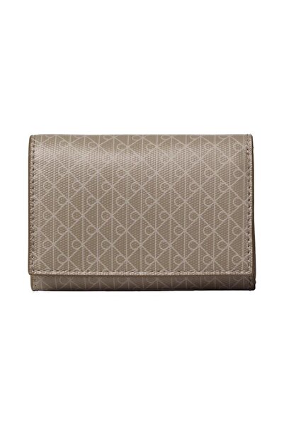 Calvin Klein EMBLEM AOP TRIFOLD W/ ZIP POCKET