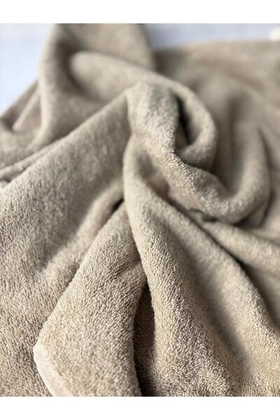 S&R 2-Piece Bath Towel 100% Cotton Beige 70X140 cm