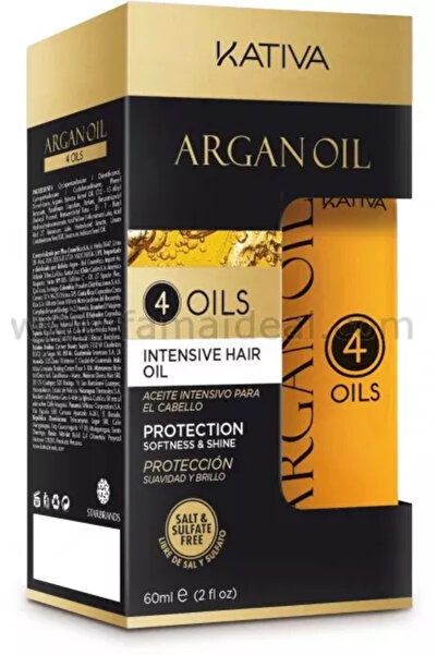 Kativa Ulei de Argan cu Reparație Completă 60 ml