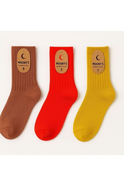 Moonys Socks Collection Women's Soft Textured Wool Winter Sleep and Socks - 1 Pair