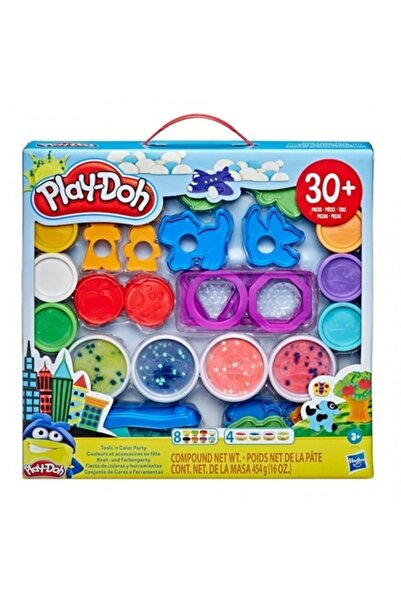 Hasbro Σετ Πλαστιλίνα Play-Doh Tools'n Color Party (Εξαιρείται το F) (E8740)