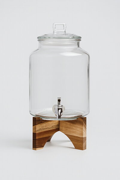 SUELF CO Akasya Standlı Cam Sebil 3L