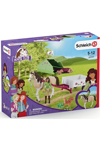 SCHLEICH Set Clubul Equestru Sarah Camping (42533)