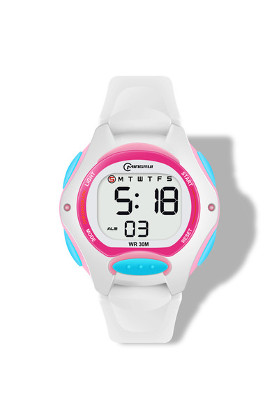 OEM Waterproof multi-functional lightweight watch-Pearl white