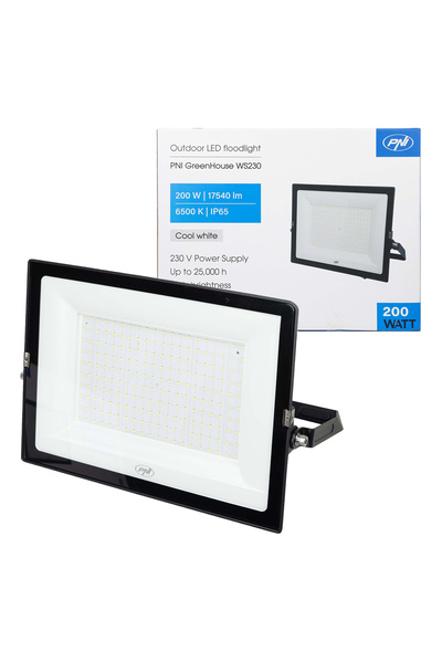 PNI LED рефлектор GreenHouse WS230 200 W, захранване 230 V, 17540 lm, 6500 K,...