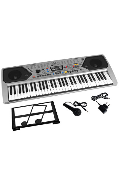 OEM Electronic Organ With 61 Keys, 100 Rhythms, 100 Tones, 10 Demo Songs, Sil...