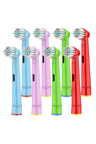 Choice1 8pcs 4/8/16 Pcs Kids Toothbrush Replacement Heads ​for Oral B Electri...