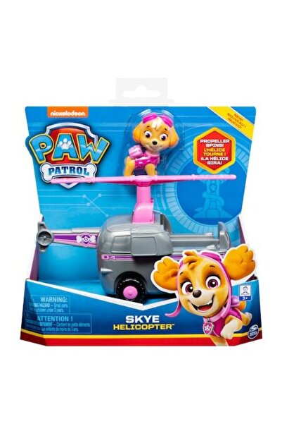 PAW PATROL Φιγούρα με Όχημα - Ελικόπτερο Skye